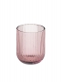 Mopita, 6 bicchieri Rigato rosa